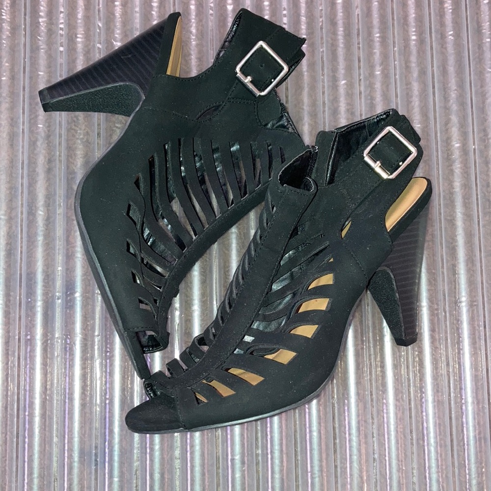 Black heels